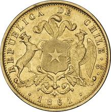 10 Pesos 1861 So  