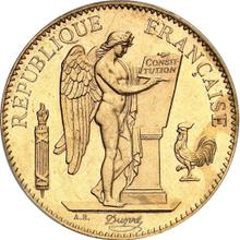 100 francos 1887 A  
