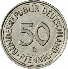 50 Pfennige 1991 D  