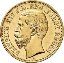 20 марок 1881 A   "Рейсс-Гера"