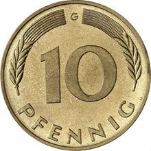 10 Pfennige 1976 G  