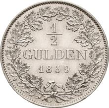 1/2 Gulden 1859   