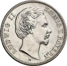 2 марки 1880 D   "Бавария"