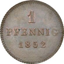 1 Pfennig 1852   