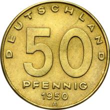 50 пфеннигов 1950 A  