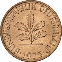 2 Pfennig 1975 D  