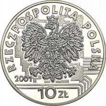 10 Zlotych 2001 MW  AN "15 Years of the Constitutional Court"