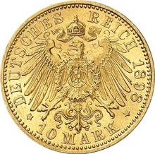10 Mark 1898 A   "Preussen"