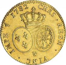 Double Louis d'Or 1782 W  