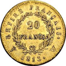 20 франков 1813 W  