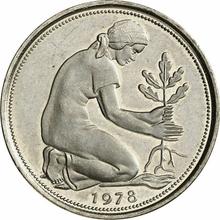 50 Pfennig 1978 J  