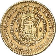 2 escudo 1808 Mo TH 