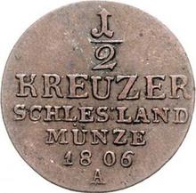 Medio kreuzer 1806 A   "Silesia"