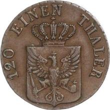 3 Pfennige 1826 D  