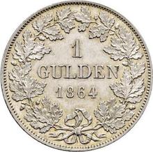1 gulden 1864   