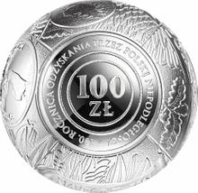 100 Zlotych 2018    "100th Anniversary of Poland's Independence"