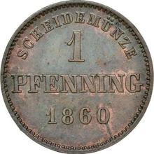 Pfennig 1860   