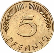 5 fenigów 1967 J  