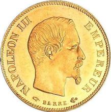 10 francos 1858 A  