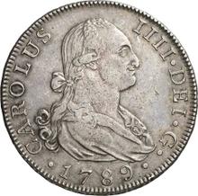 8 reales 1789 M MF 