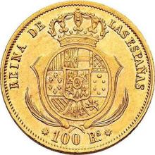 100 réales 1861   