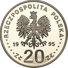 20 złotych 1995 MW  RK "Mikołaj Kopernik - ECU"