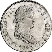 2 reales 1820 M GJ 