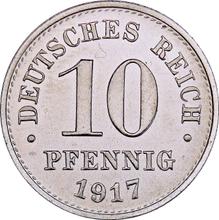 10 Pfennig 1917 A  
