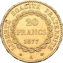 20 Francs 1877 A  