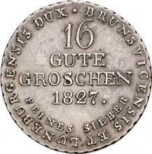 16 Gutegroschen 1827   