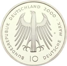 10 марок 2000 D   "Карл Великий"