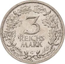 3 рейхсмарки 1932 G  
