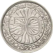 50 Reichspfennig 1936 J  