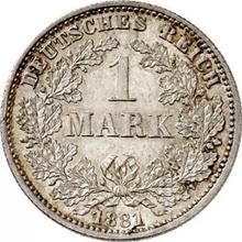 1 marka 1881 G  