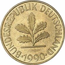 10 Pfennig 1990 F  