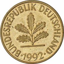 10 Pfennig 1992 G  