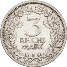 3 Reichsmarks 1931 E  