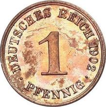 1 Pfennig 1902 A  