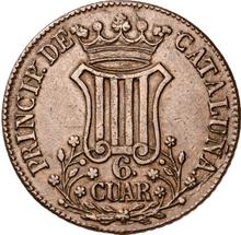 6 cuartos 1838    "Cataluña"