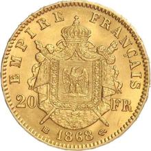 20 Franken 1868 BB  