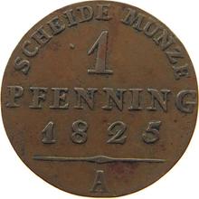 1 fenig 1825 A  