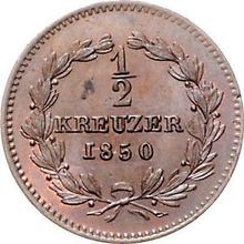 1/2 Kreuzer 1850   