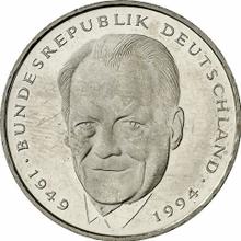 2 marcos 1995 A   "Willy Brandt"