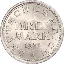 3 marcos 1924 A  