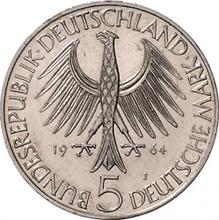 5 Mark 1964 J   "Johann Fichte"