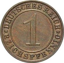 1 Reichspfennig 1924 J  