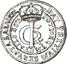 Złotówka (30 groszy) 1661  AT 