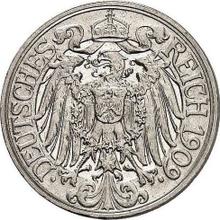 25 Pfennig 1909 F  