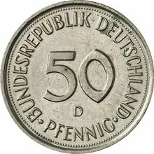 50 Pfennige 1990 D  