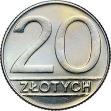 20 Zlotych 1989 MW  